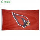 Arizona Cardinals Flag With Star And Stripe 3x5 FT Banner 100D Polyester Flag