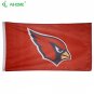 Arizona Cardinals Flag With Star And Stripe 3x5 FT Banner 100D Polyester Flag