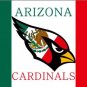 Arizona Cardinals Flag with Mexico FLAG banner 100D Polyester 90x150cm
