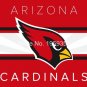 Arizona Cardinals 3ft x 5ft Flag 100D polyester 90x150cm 2 metal grommets 40011