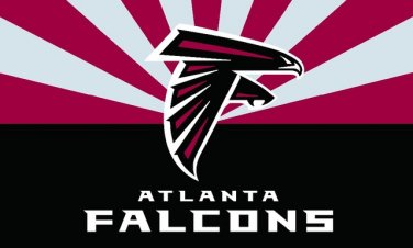 Atlanta Falcons flag 90x150cm polyester banner with 2 Metal Grommets
