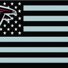 Atlanta Falcons nation with stars and stripes Flag 3ft x 5ft Polyester
