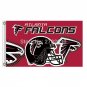 Atlanta Falcons Helmet Red Banner Flag Super Champions World Series Football Team 3ft X 5ft
