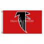 Atlanta Falcons Logo Red Flag Banner MAN CAVE World Series Football Team 3ft X 5ft