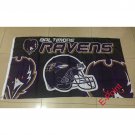 Baltimore Ravens 3ft*5ft (90*150cm) Size Decoration Flag Banner