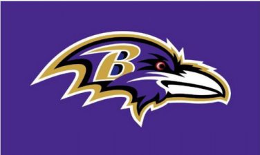 Baltimore Ravens purple bankground Flag 3FTx5FT Banner 100D Polyester flag 90x150cm