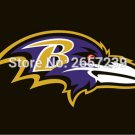 Baltimore Ravens logo Flag 3x5FT NFL banner150X90CM 100D Polyester brass grommets custom