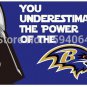 Baltimore Ravens flag 100D Polyester Flag 3x5 FT with metal Grommets