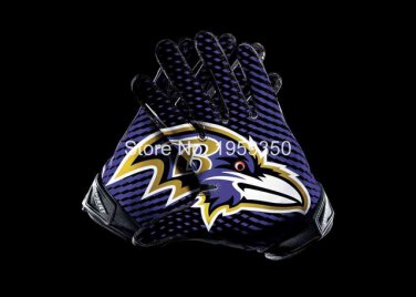 Baltimore Ravens Flag 3x5 FT Banner Gloves Logo 90x150cm 2 metal grommets