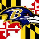 Baltimore Ravens Baltimore Orioles Maryland Flag 3ft x 5ft