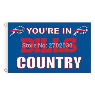 Buffalo Bills US flag with star and stripe 3x5 FT flag