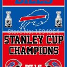 Buffalo Bills Stanley Cup Champions Football Club House Flag Banner 3ft x 5ft