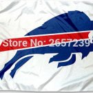 Buffalo Bills White colum Flag 3x5FT  banner150X90CM 100D Polyester