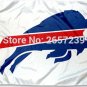 Buffalo Bills White colum Flag 3x5FT  banner150X90CM 100D Polyester