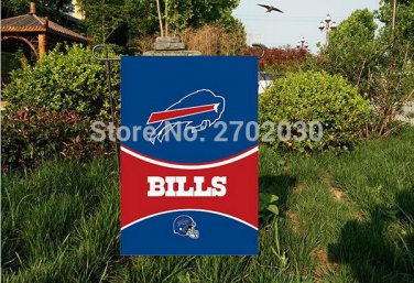 Buffalo Bills garden Garden flag kintted polyester double sides 13"X18"