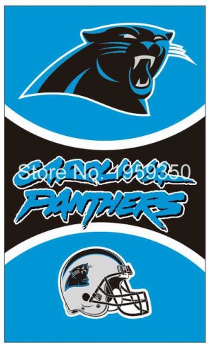 Football Carolina Panthers Banner Large Flag Banner flag 3ft x 5ft 100D Polyester