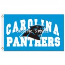 Carolina panthers with logo Flag 3x5 FT 150X90CM Banner 100D Polyester Custom
