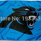 Carolina Panthers Flag 3' x 5' Banner brass metal holes Flag