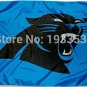 Carolina Panthers Flag 3' x 5' Banner brass metal holes Flag