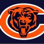 Chicago Bears has a big c and says bears 3FTx5FT Banner 100D Polyester Flag