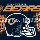 Chicago Bears Helmet Flying Flag Banner flag 3ft x 5ft 100D Polyester 90x150cm