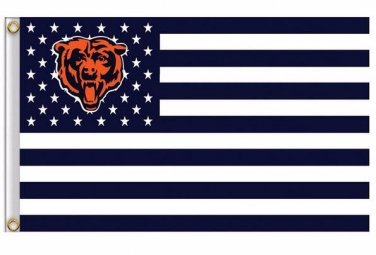 Chicago Blackhawks Chicago Bears Chicago Bulls Chicago White Sox Flag 3ft x 5ft