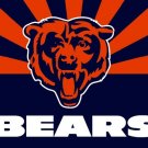 Top design Chicago Bears flag 90x150cm polyester banner with 2 Metal Grommets