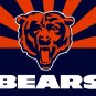 Top design Chicago Bears flag 90x150cm polyester banner with 2 Metal Grommets
