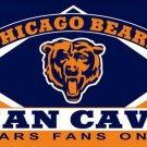 high quality Chicago Bears flag man cave banner 100D 3x5FT
