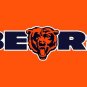 Chicago Bears logo 3FTx5FT Banner 100D Polyester Flag white sleeve