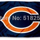 Chicago Bears Flag 3x5 FT Banner 100D Polyester  flag 172, free shipping