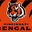 Cincinnati Bengals large Flag 3x5 FT 100D 90X150CM Banner Polyester