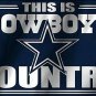 Custom Country Dallas Cowboys Football World Series Flag 3ft X 5ft Premium