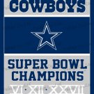 Dallas Cowboys Flag Blue Star 100D Polyester Flag Cowboys Glove 3ft X 5ft