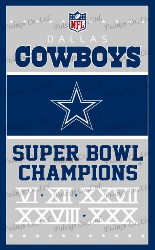 Dallas Cowboys Flag Blue Star 100D Polyester Flag Cowboys Glove 3ft X 5ft
