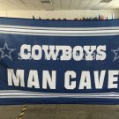 Cowboys MAN CAVE Flag star Dallas Cowboys Banner Flag 3ft X 5ft