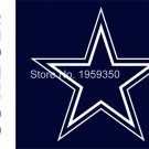Dallas Cowboys horizontal Flag 90x150cm metal grommets 3x5 banner