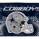 3ft x 5ft Dallas Cowboys flag helmet style banner 100D Digital Printing flag