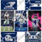 3x5ft digital printed No.4 polyester cowboys player logo Dallas Cowboys Flags