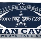 Dallas Cowboys Man Cave Fans Only  Flag 3x5FT banner 100D 150X90CM