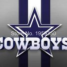 Dallas Cowboys logo with stripes Flying Flag Banner flag 3ft x 5ft