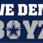 Dallas Cowboys we dem boys flags 90x150cm polyester digital print banner