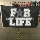 Newest custom Dallas Cowboys flag God First Family flag  3FTx5FT Banner