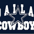 3X5FT Arch style dallas cowboys flag 100D polyester banner