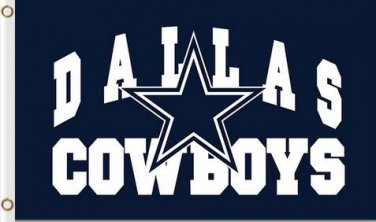 3X5FT Arch style dallas cowboys flag 100D polyester banner