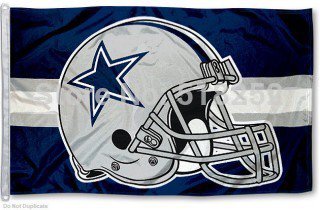 Dallas Cowboys Helmet Flag 3x5 FT Banner 100D Polyester  flag 176