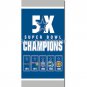 Dallas Cowboys Jersey Flags 5X SUPER BOWL CHAMPIONS Banner World Series 2016 3 X 5ft