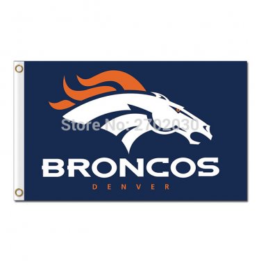 Denver Broncos Flag World Series Super Bowl Champions Fan Camo 3x5 FT