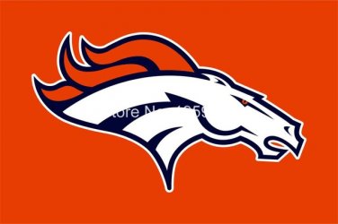 Denver Broncos Flag 3ft x 5ft Polyester Denver Broncos Banner