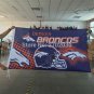 Denver Broncos Flag Helmet Banner World Series Super Bowl  Flag 3x5 FT